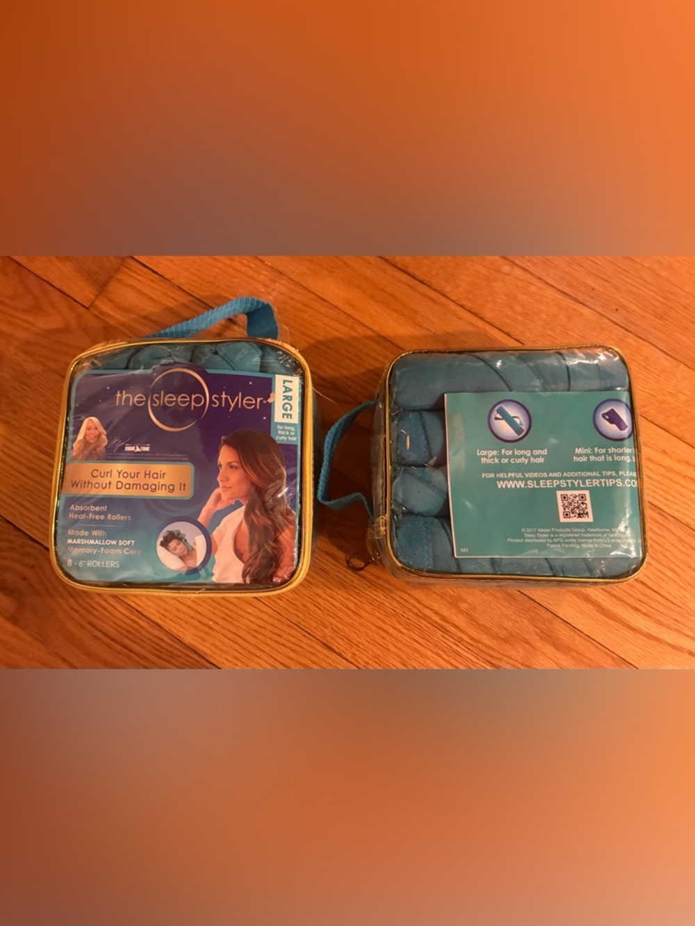 The Sleep Styler Nighttime Hair Curlers for Long, Thick or Curly Hair, Heat-Free